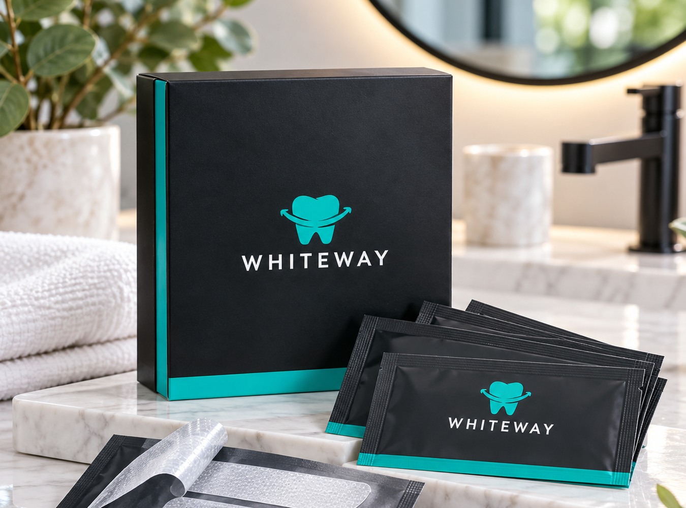 Whiteway Whitening Strips – 14 behandelingen